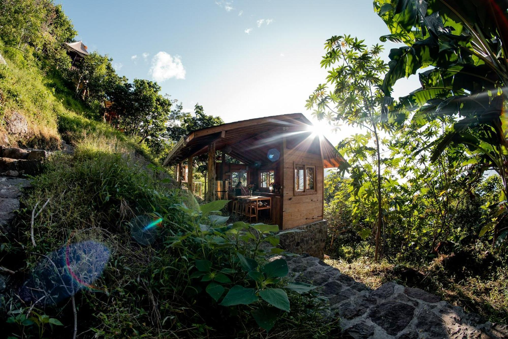 Fuego Atitlan Eco-Hotel San Marcos La Laguna Exteriér fotografie