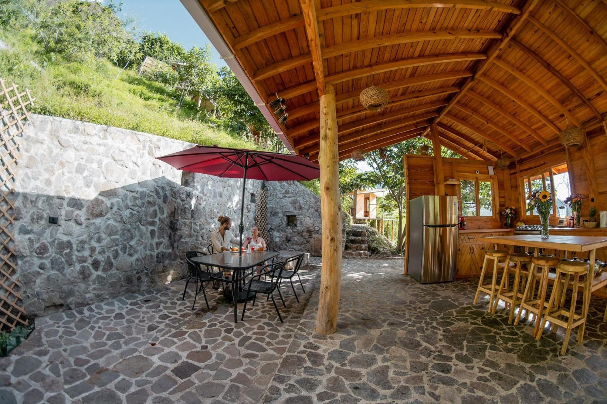 Fuego Atitlan Eco-Hotel San Marcos La Laguna Exteriér fotografie
